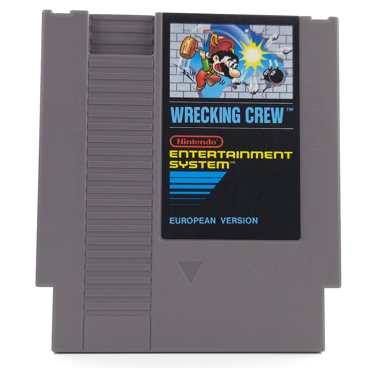 Nintendo NES Spiel Wrecking Crew Modul Schutzhülle PAL