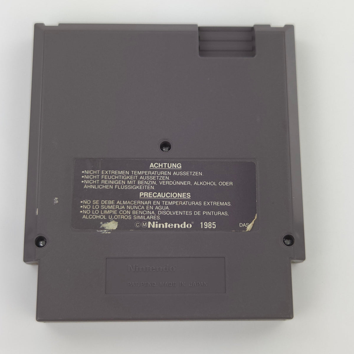 NES Spiel WWF Wrestle Mania Challenge Modul PAL NOE