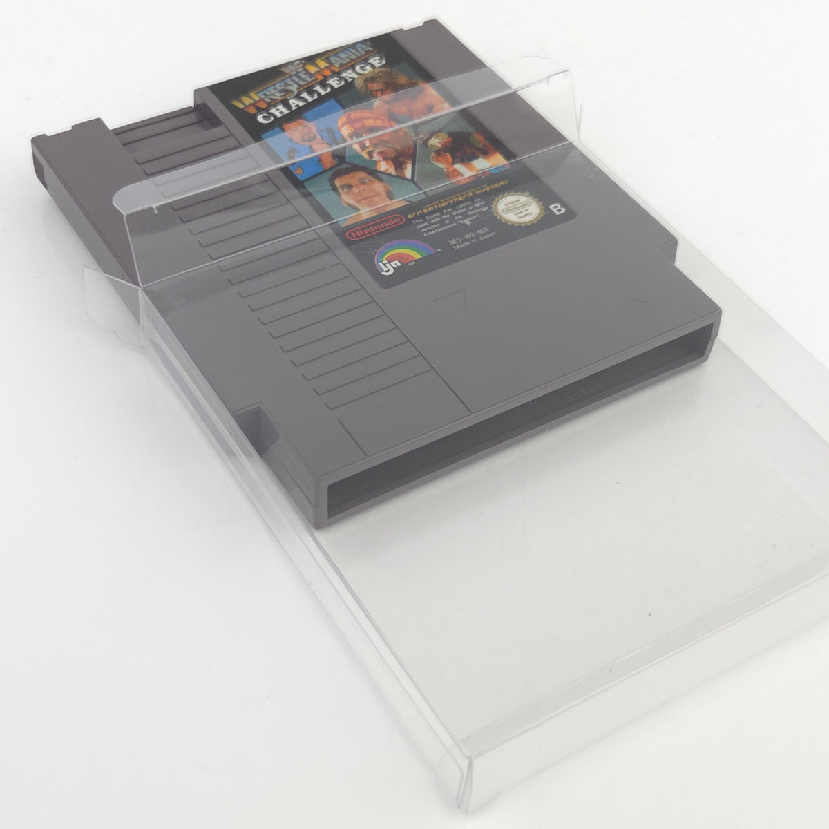 Nintendo NES Spiel WWF Wrestle Mania Challenge Schutzhülle