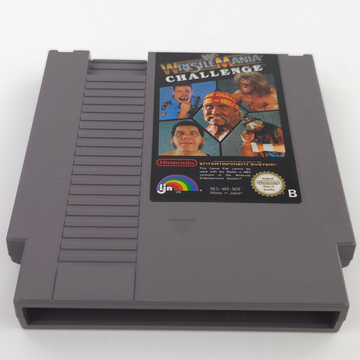 Nintendo NES Spiel WWF Wrestle Mania Challenge Schutzhülle