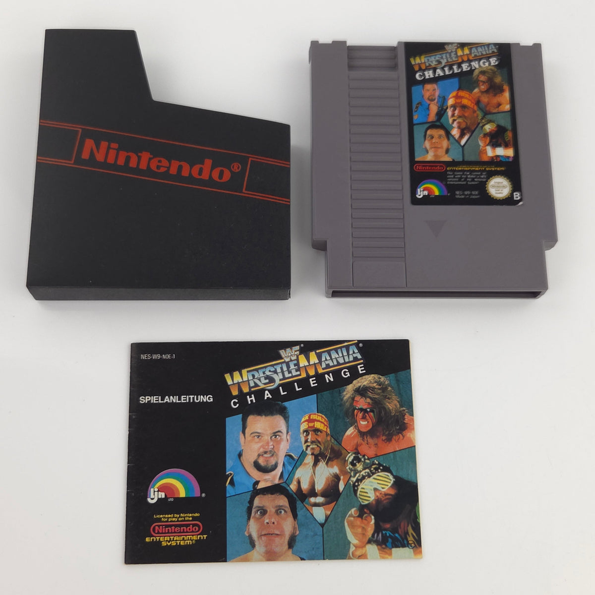 NES Spiel WWF Wrestle Mania Challenge OVP PAL-B NOE-1