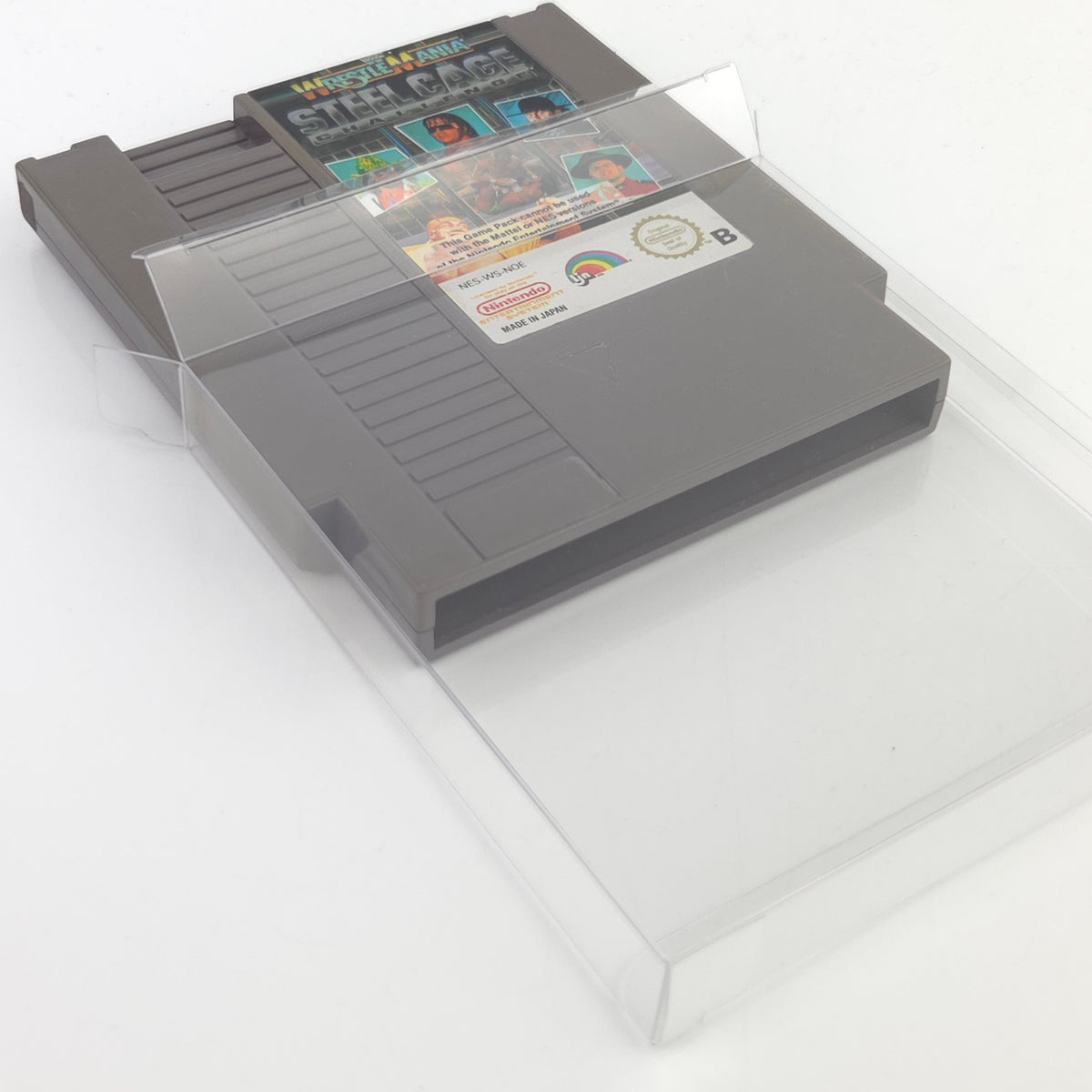 NES Spiel WWF Wrestle Mania Steel Cage Challenge PAL NOE