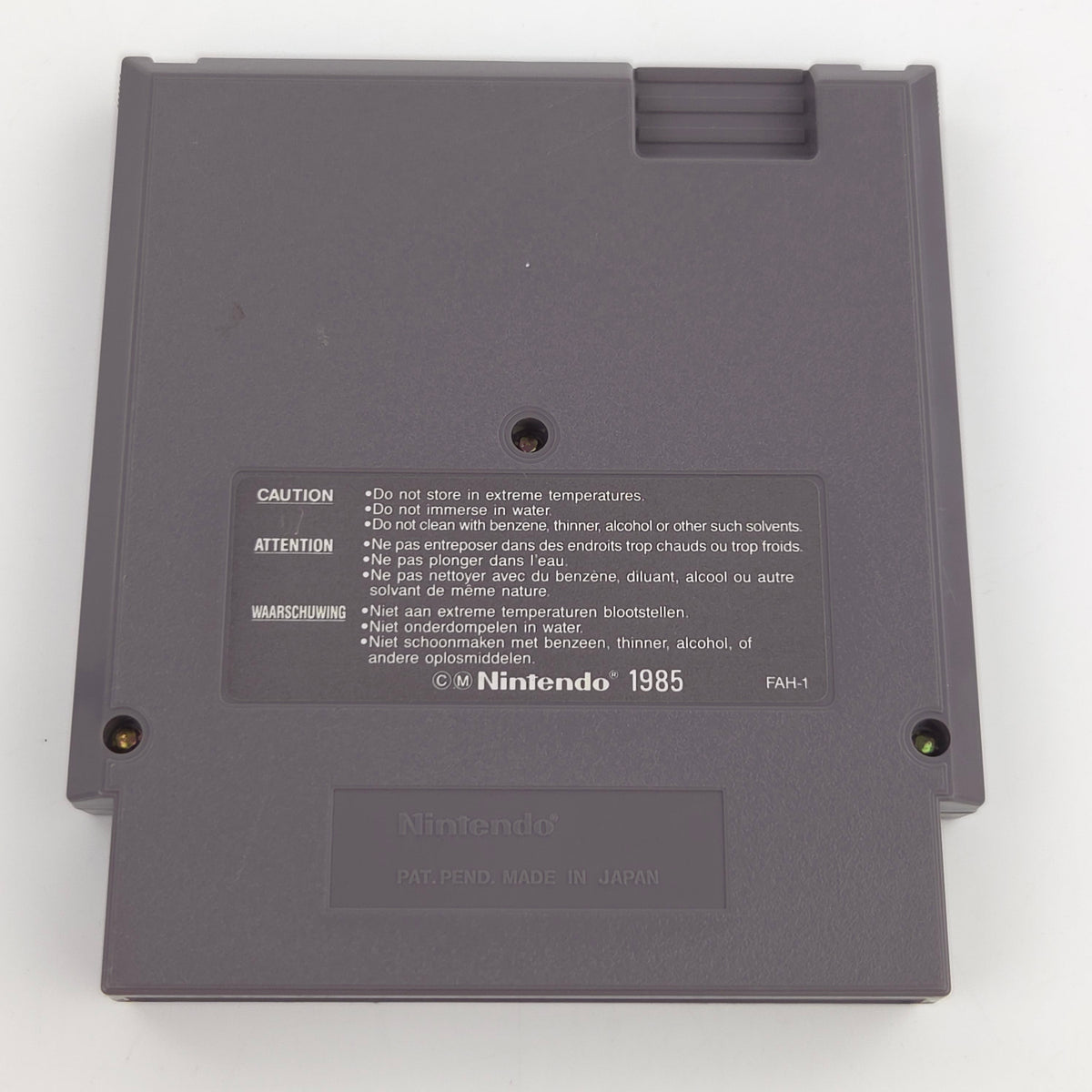 NES Spiel Yoshi´s Cookie Modul Schutzhülle PAL B FRA