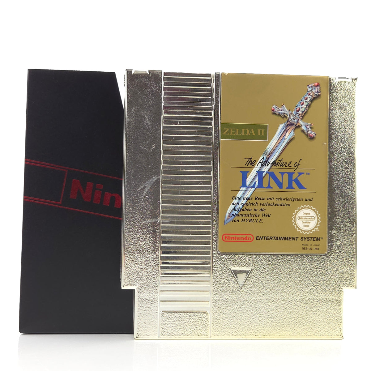 NES Spiel Zelda II The Adventure of Link Modul Schuber NOE
