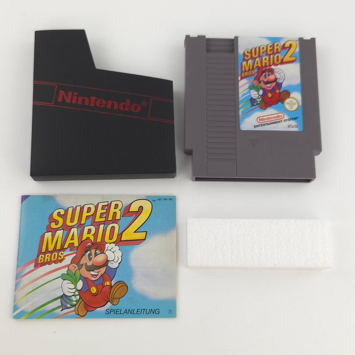 NES Spiel Super Mario Bros. 1-3 Bundle Berater OVP PAL B