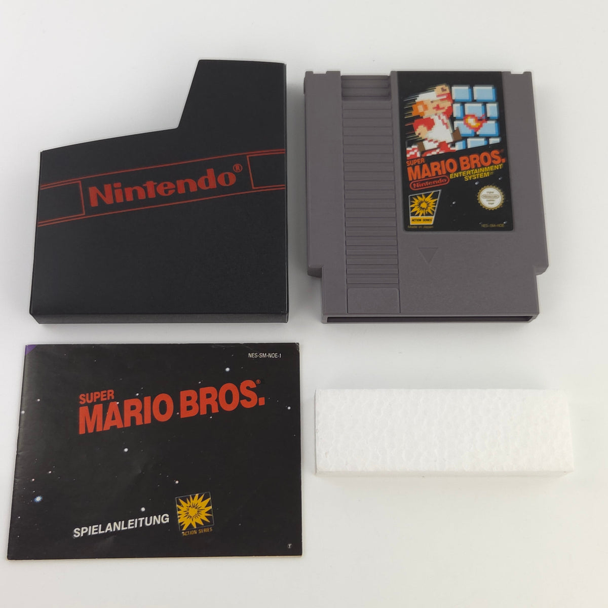 NES Spiel Super Mario Bros. 1-3 Bundle Berater OVP PAL B