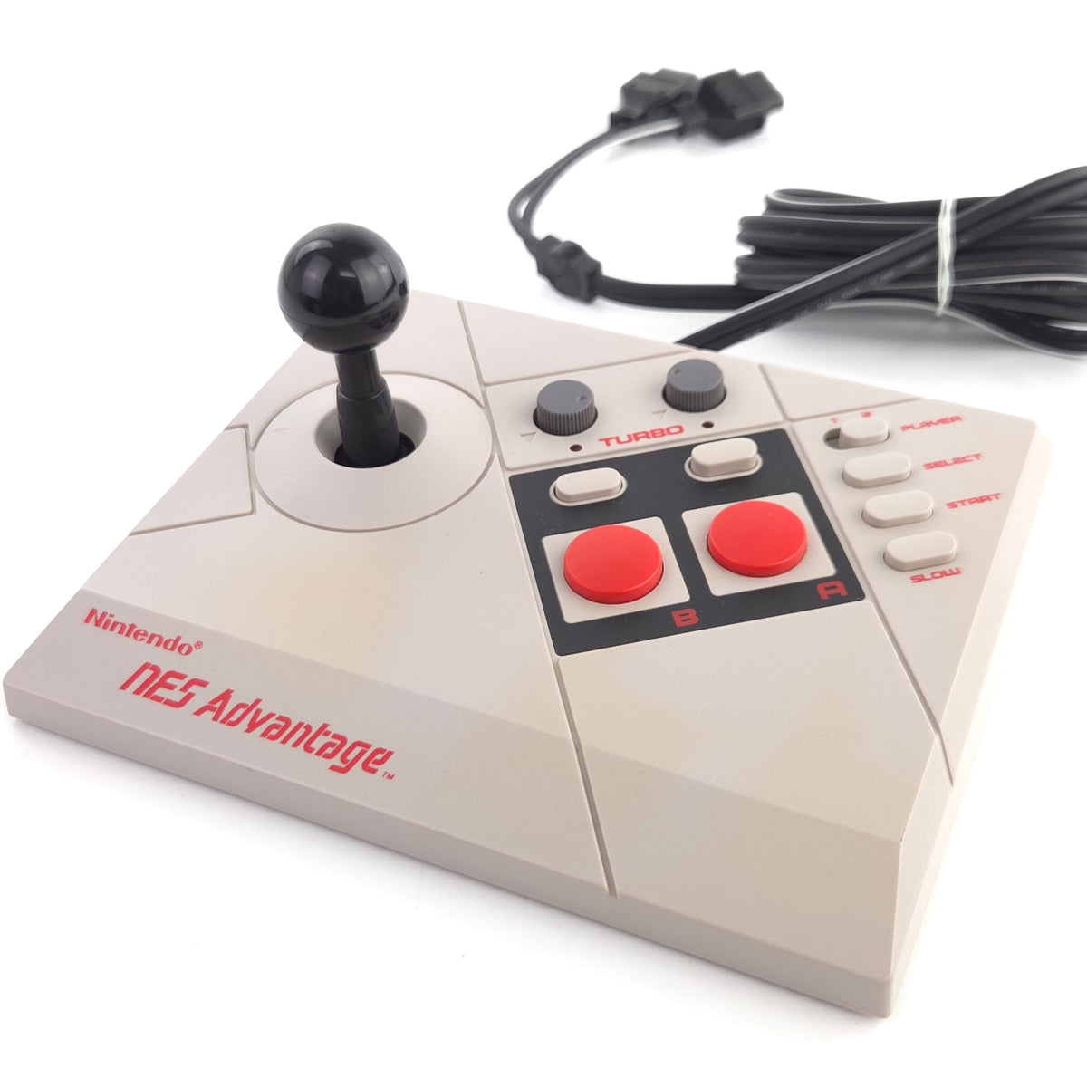Nintendo NES Zubehör: Advantage Arcade Stick Gamepad (1987 PAL NMES-026)