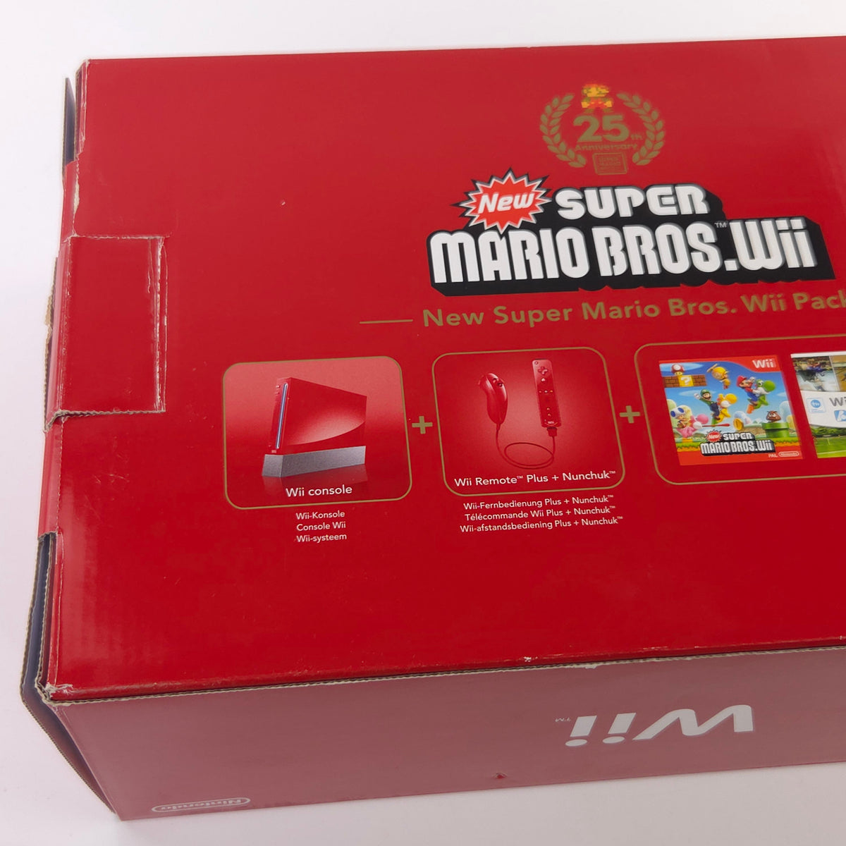 Nintendo Wii Konsole – New Super Mario Bros 25th Ed OVP