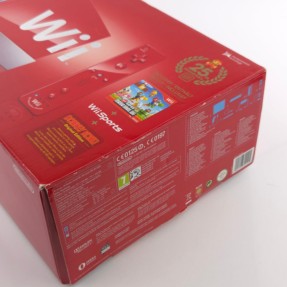 Nintendo Wii Konsole – New Super Mario Bros 25th Ed OVP