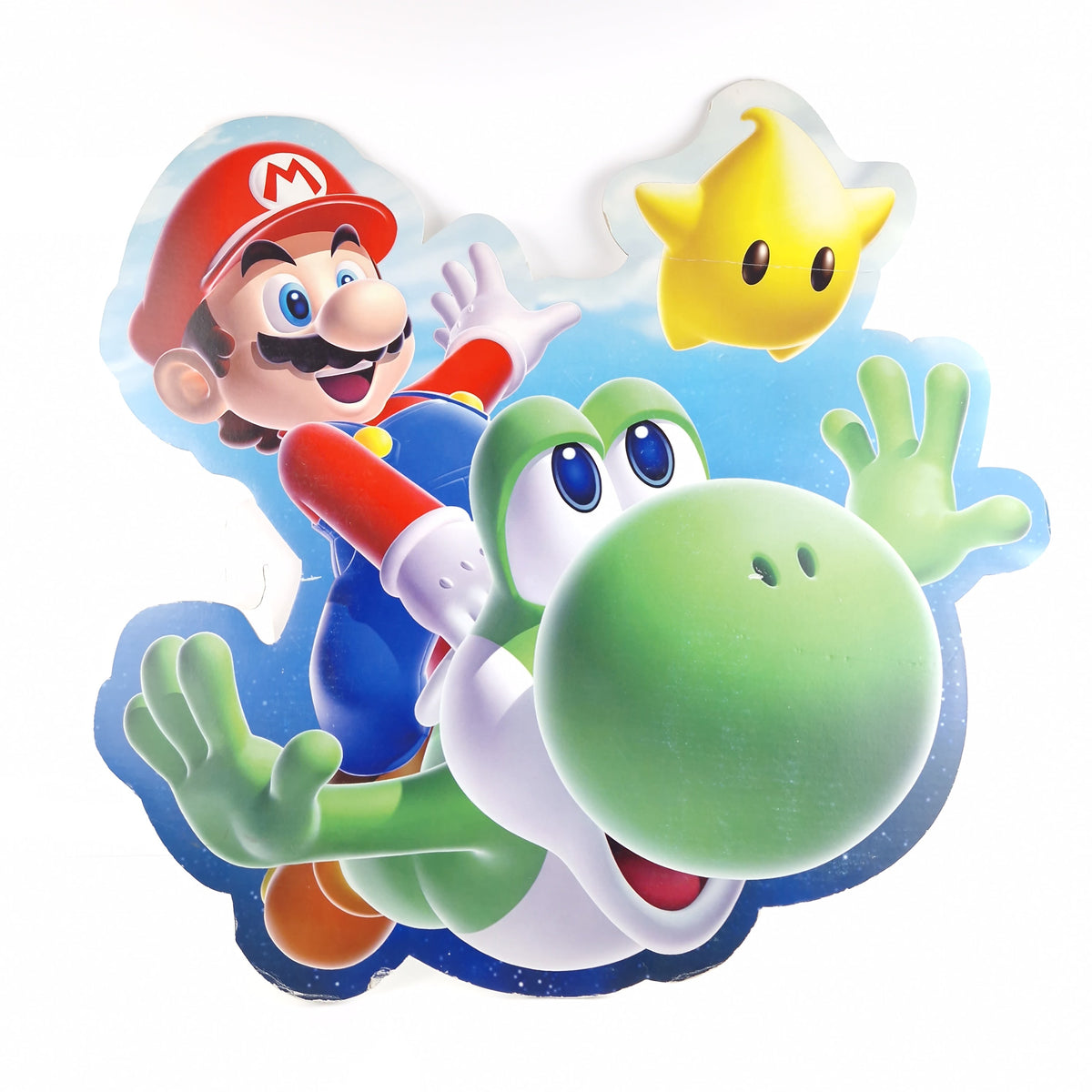 Nintendo Wii Promo Aufsteller Super Mario Galaxy Original