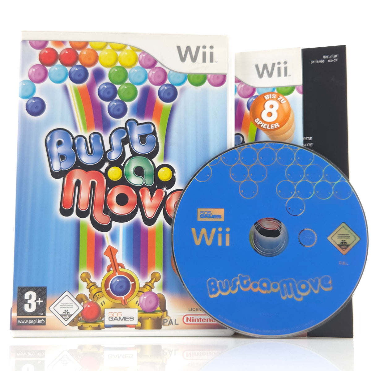 Nintendo Wii Spiel Bust a Move OVP