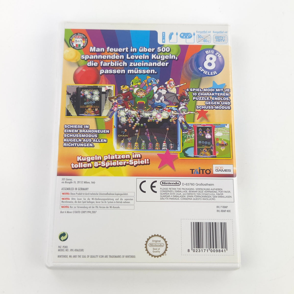 Nintendo Wii Spiel Bust a Move OVP