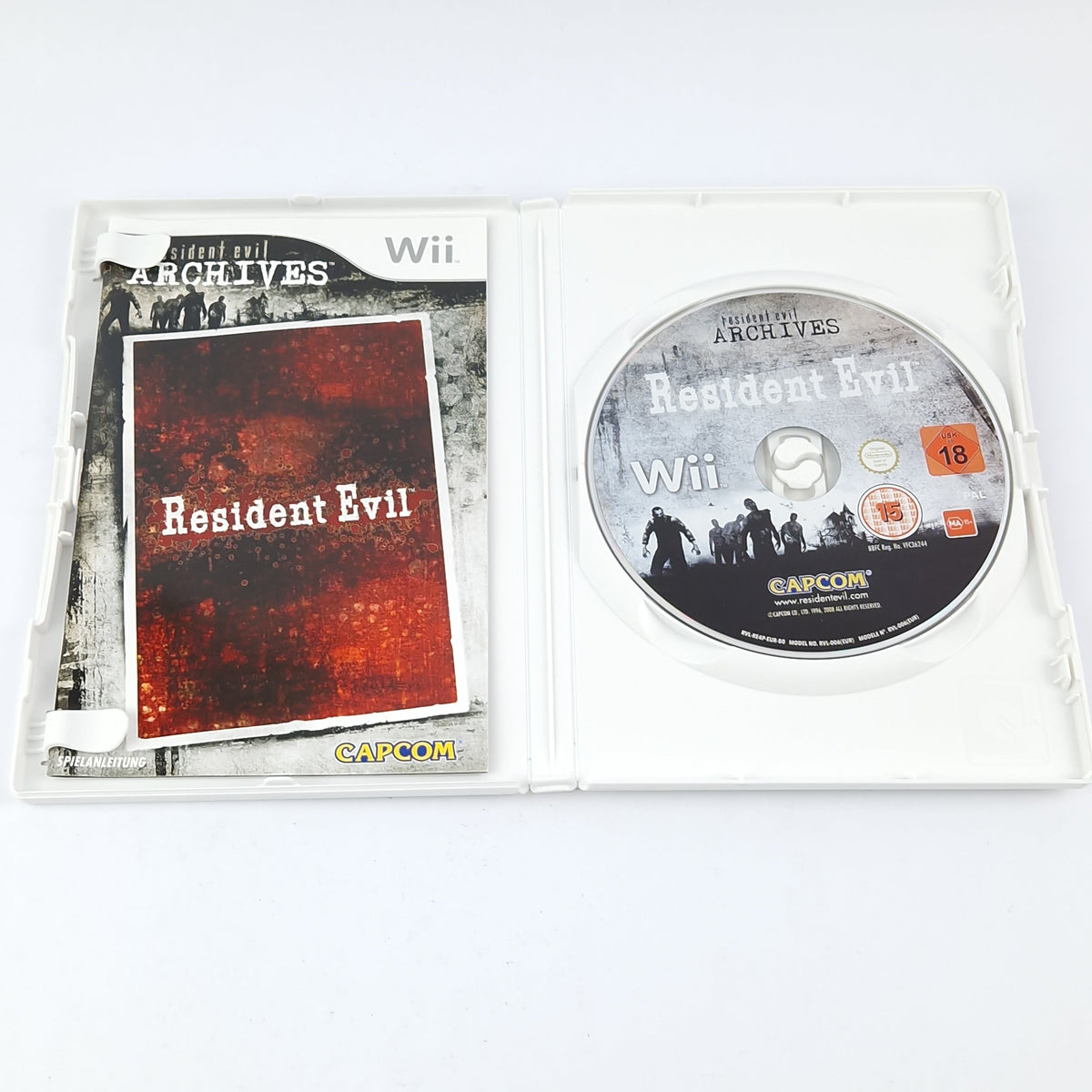 Nintendo Wii Spiel – Resident Evil Archives OVP PAL USK18