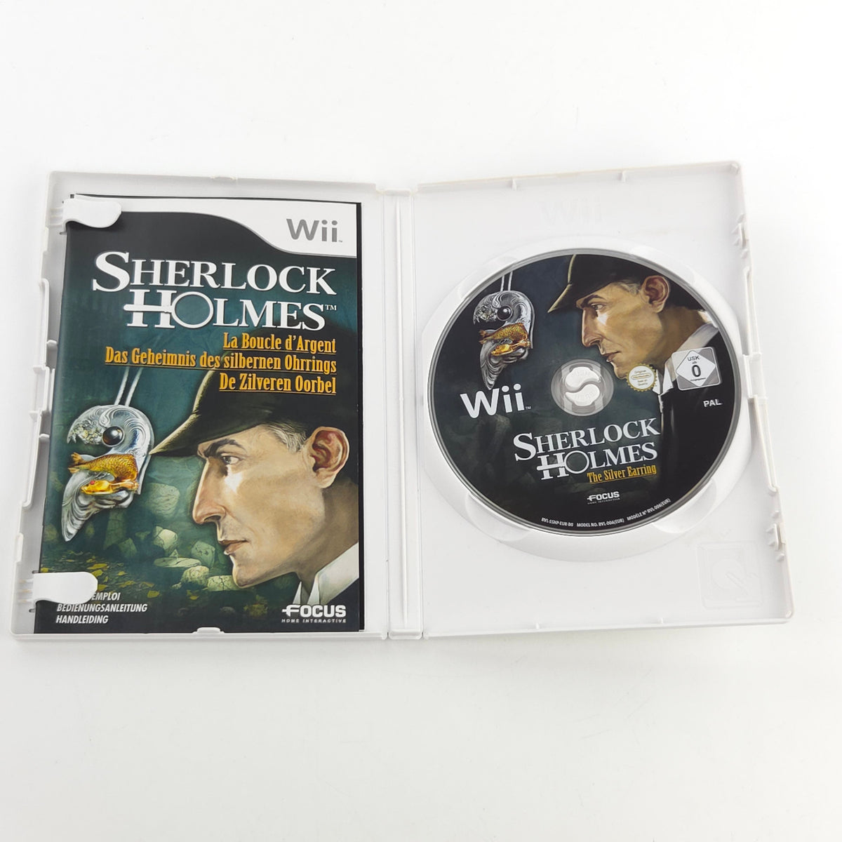 Nintendo Wii Spiel Sherlock Holmes OVP