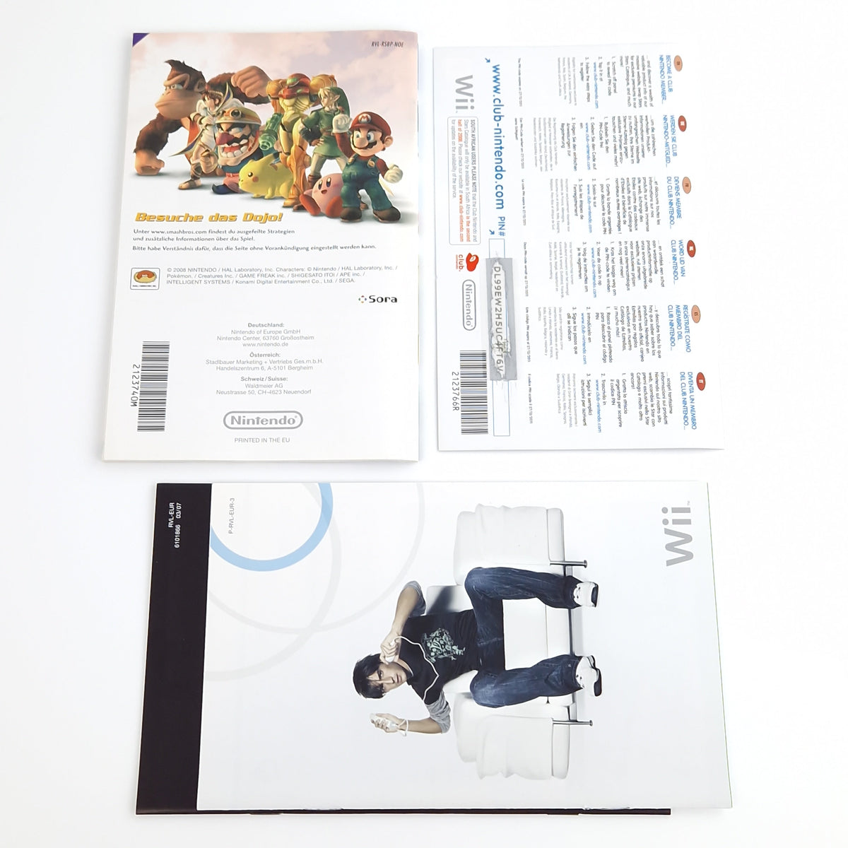 Nintendo Wii Spiel – Super Smash Bros Brawl OVP PAL