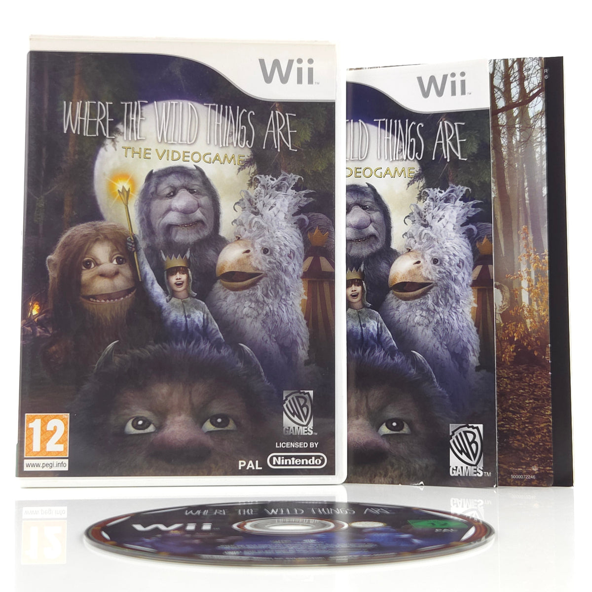 Nintendo Wii Spiel Where The Wild Things Are OVP PAL