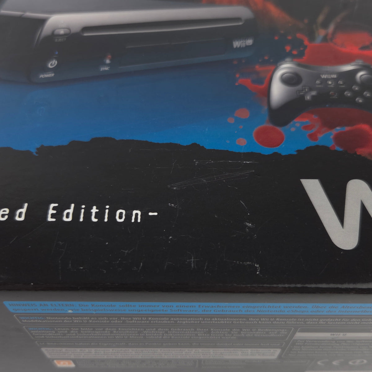 Nintendo Wii U Konsole – Zombie U Premium Pack Limited OVP PAL