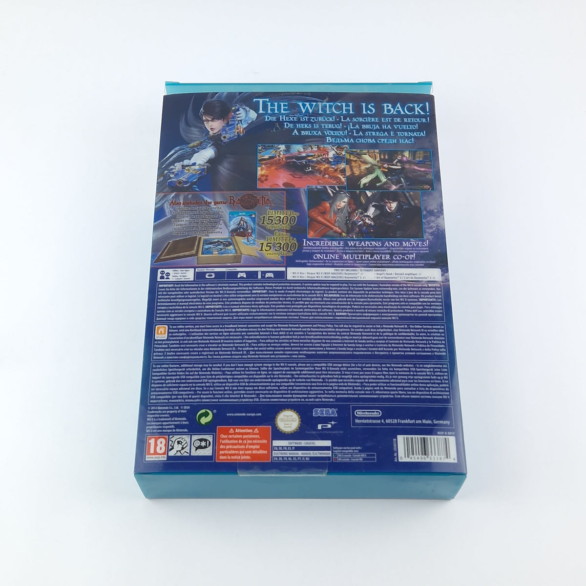 Nintendo Wii U Spiel – Bayonetta 1 & 2 First Print Edition