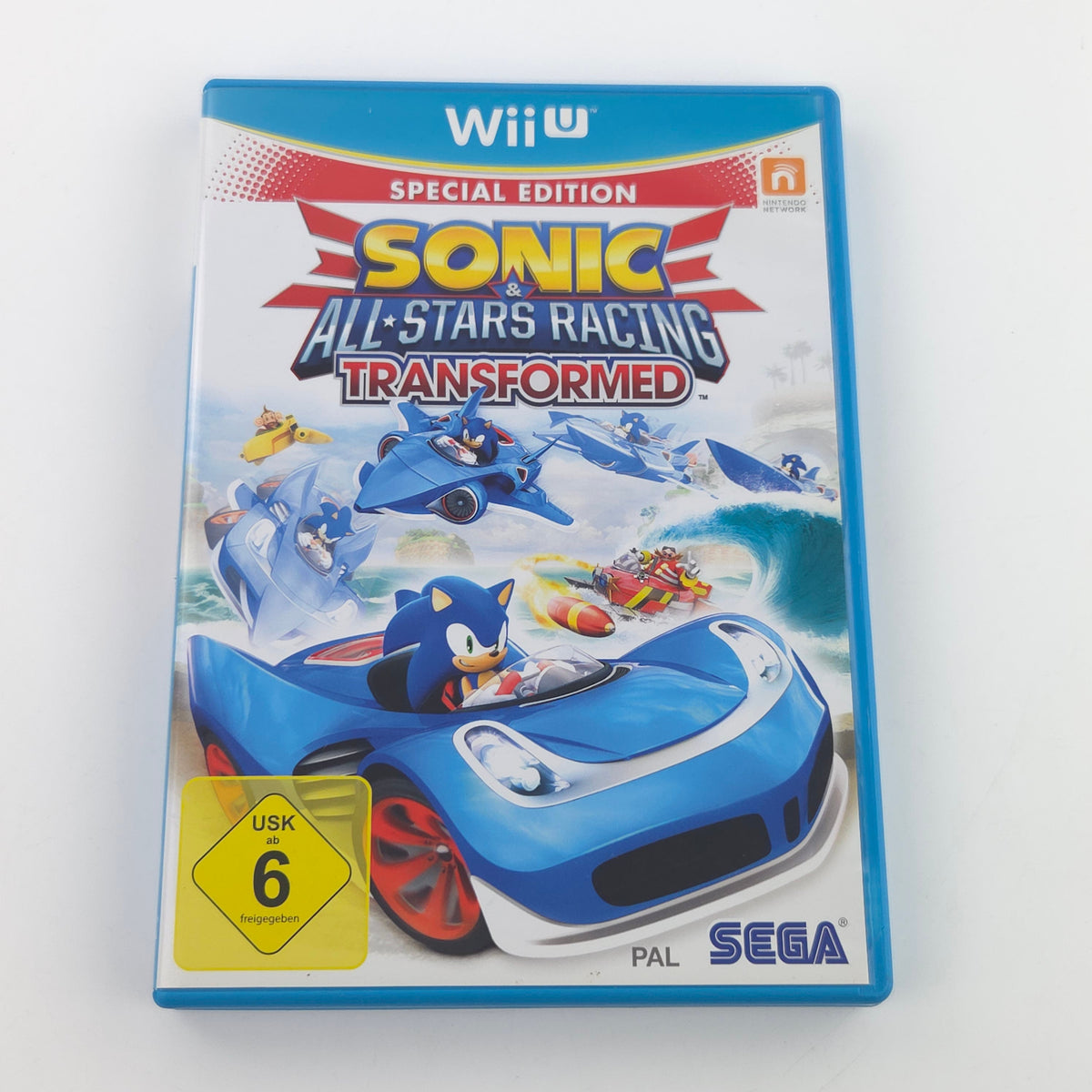 Nintendo Wii U Spiel Sonic Racing Transformed OVP