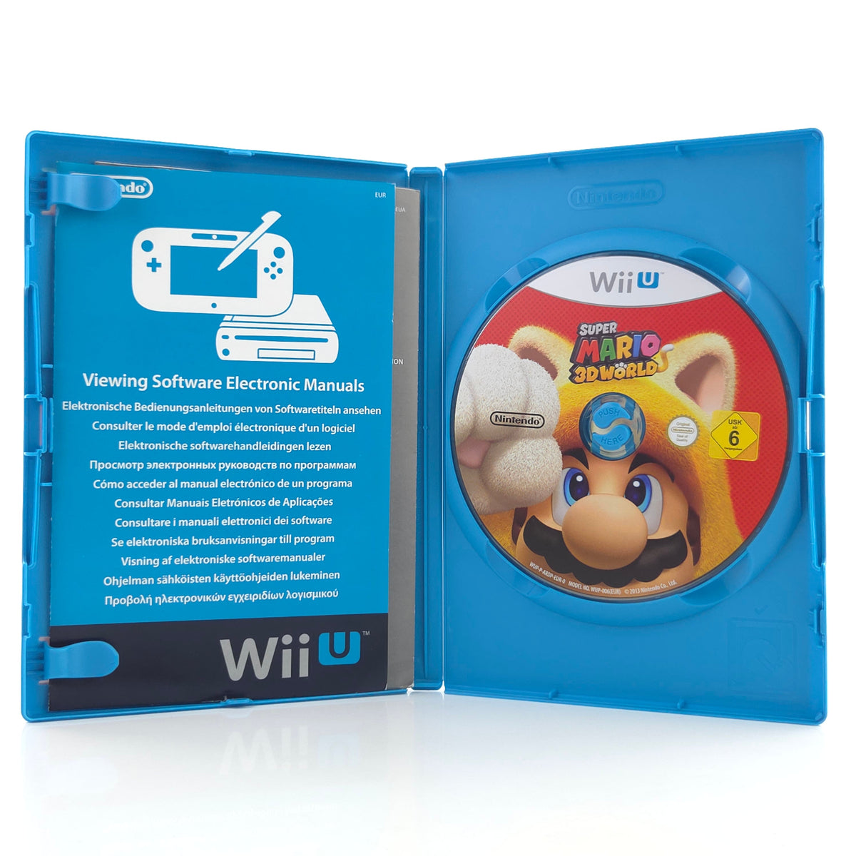 Nintendo Wii U Spiel Super Mario 3D World OVP