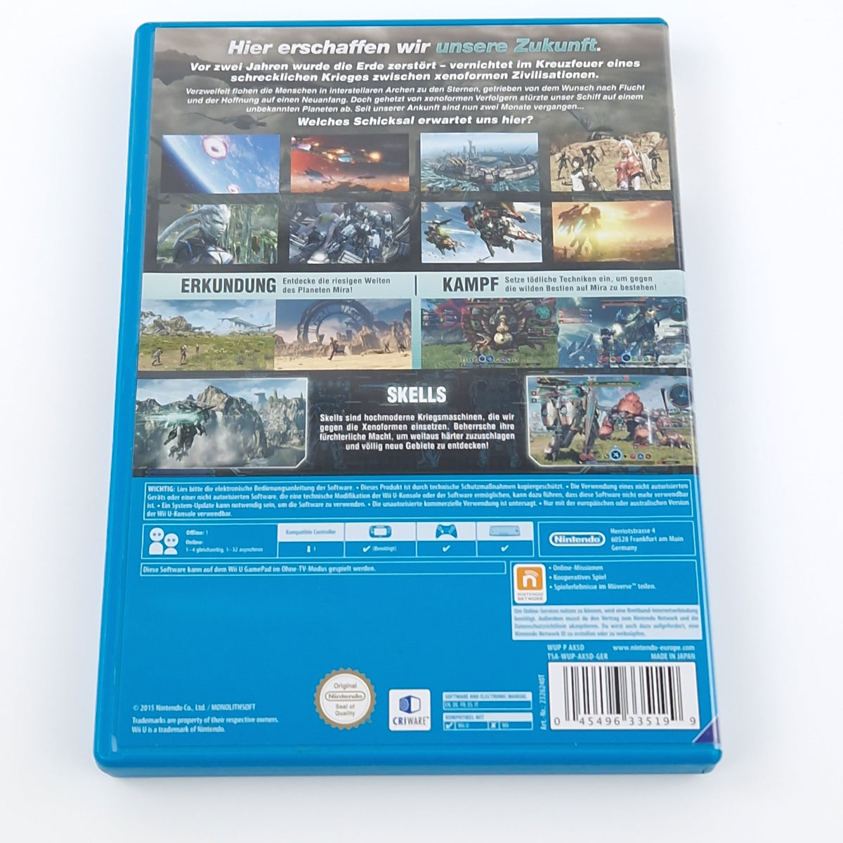 Nintendo Wii U Spiel – Xenoblade Chronicles X (OVP PAL)