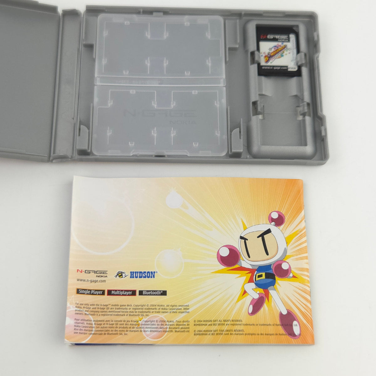 Nokia N-Gage Spiel Bomberman OVP PAL