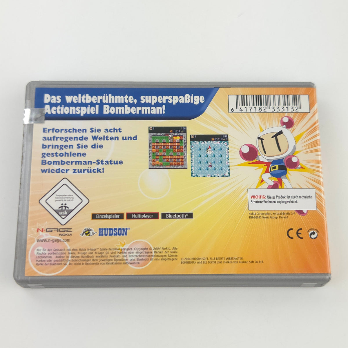 Nokia N-Gage Spiel Bomberman OVP PAL