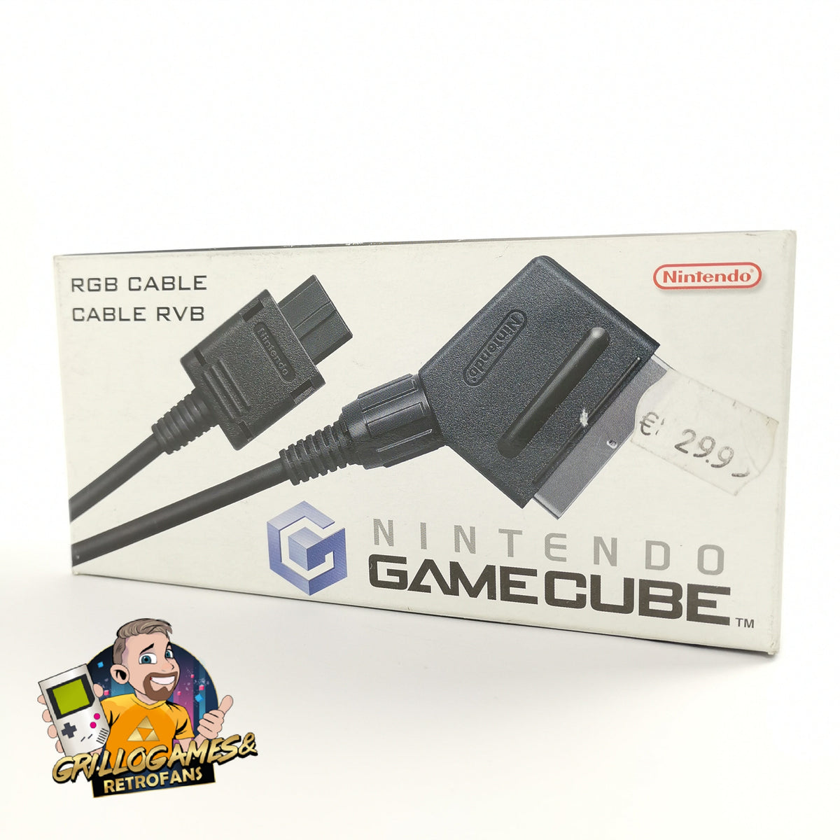 Nintendo Gamecube RGB Kabel Original Neu OVP