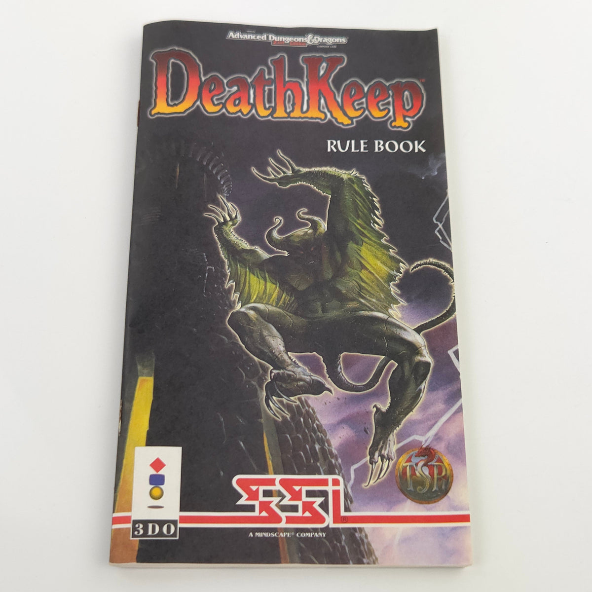 Panasonic 3DO Spiel Death Keep OVP CD NTSC Mindscape