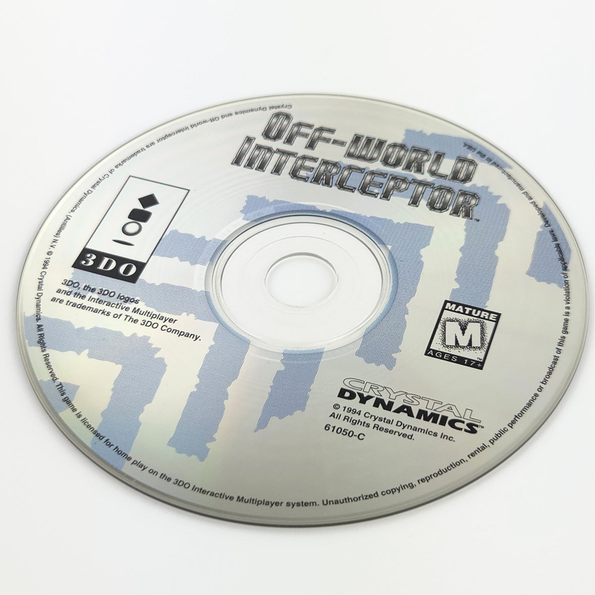 Panasonic 3DO Spiel Off-World Interceptor lose Disk NTSC