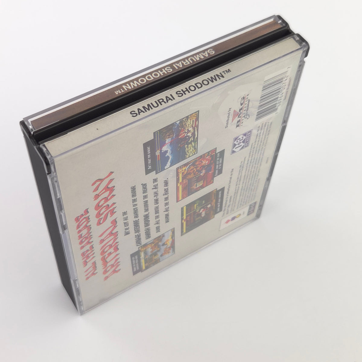 Panasonic 3DO Spiel Samurai Shodown OVP CD PAL Crystal