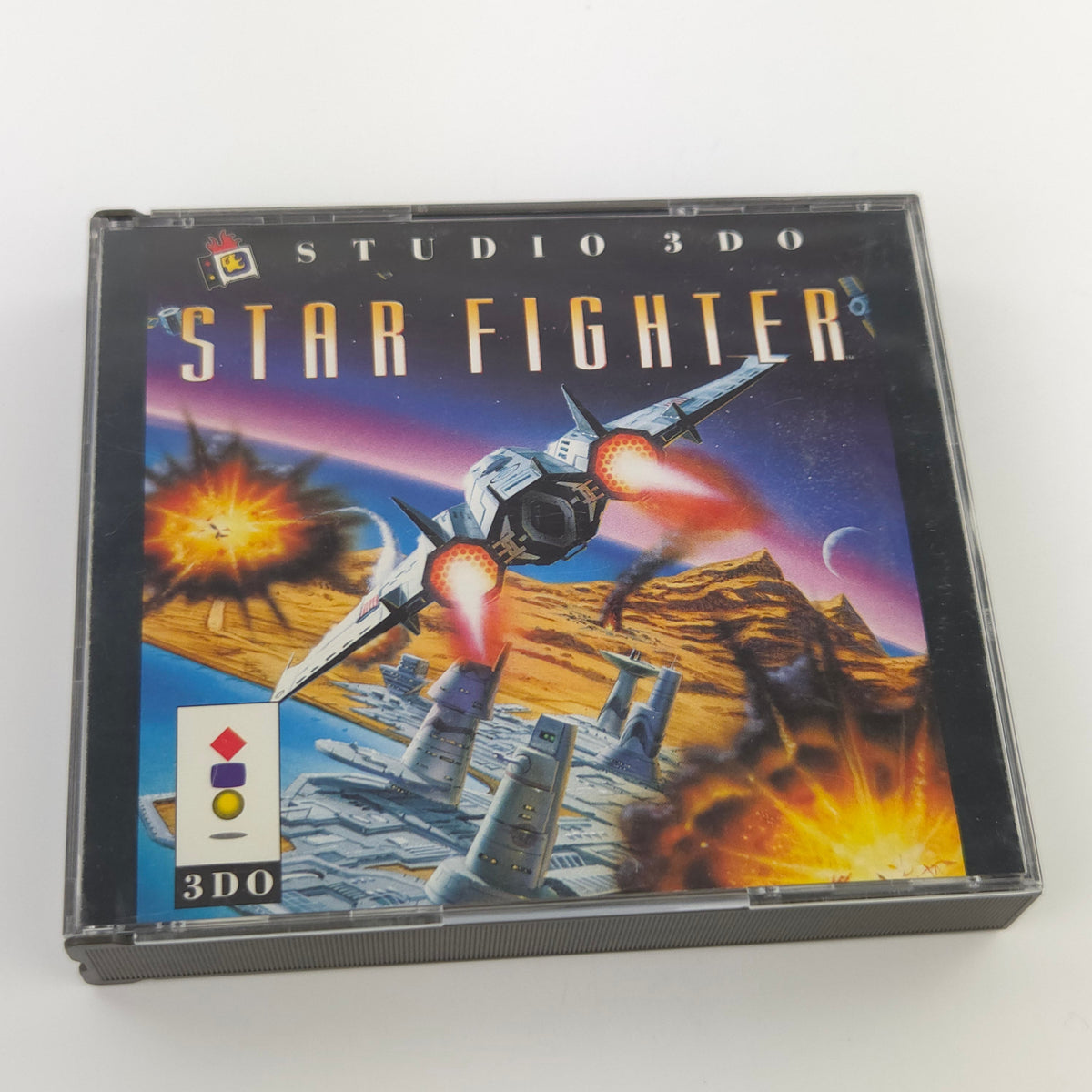 Panasonic 3DO Spiel Star Fighter OVP CD-ROM PAL
