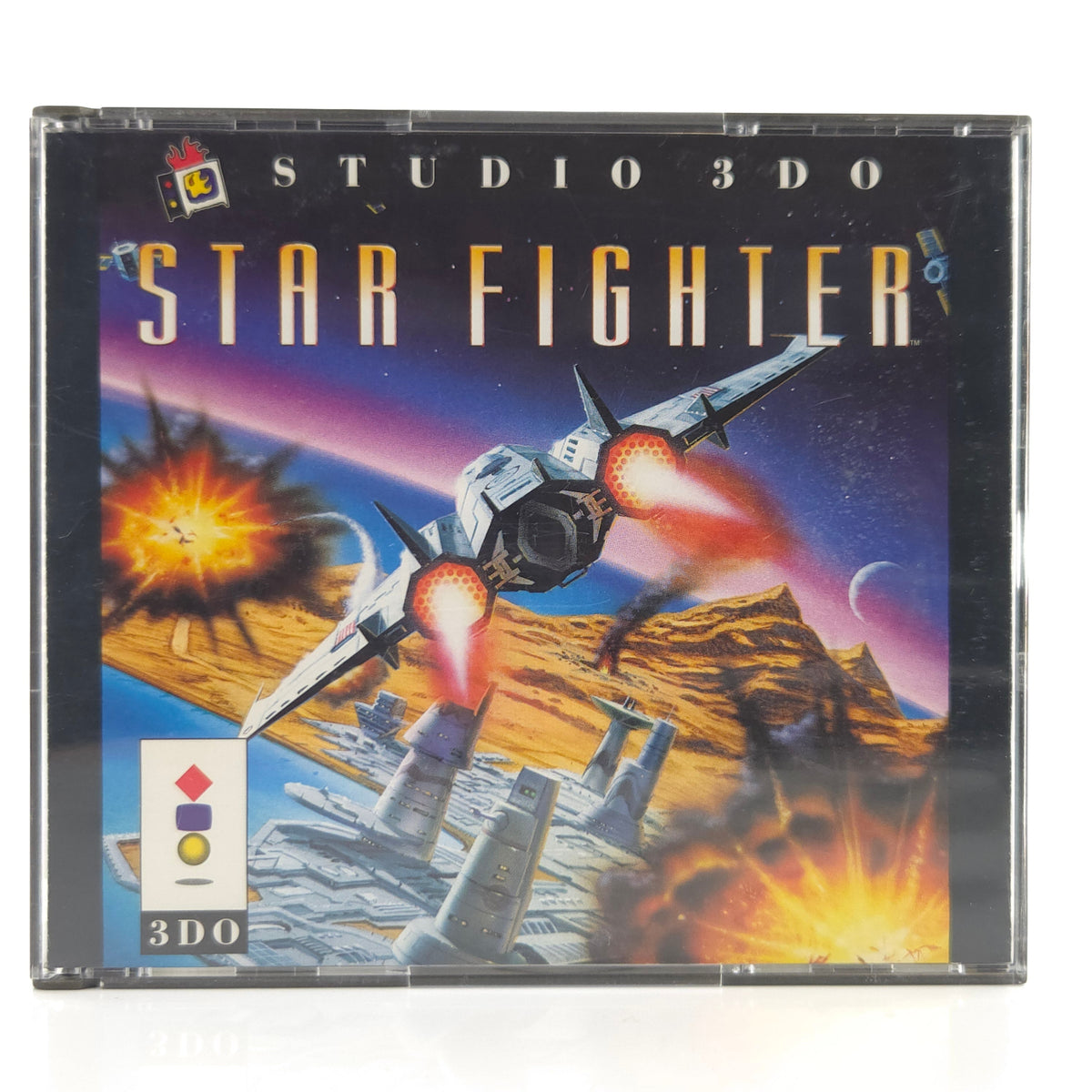 Panasonic 3DO Spiel Star Fighter OVP CD-ROM PAL