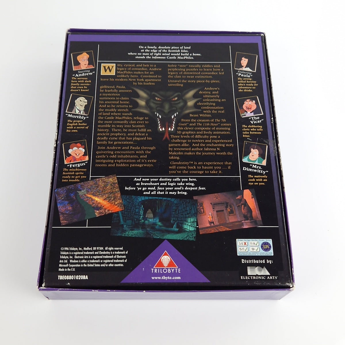 PC Spiel – Clandestiny Big Box OVP PAL nahezu neuwertig