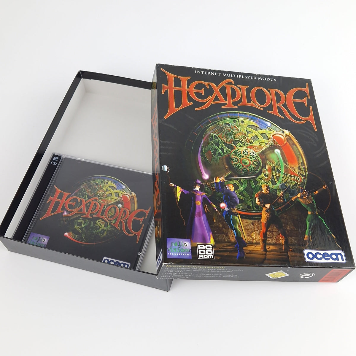 PC Spiel – Hexplore plus Diablo Big Box OVP PAL