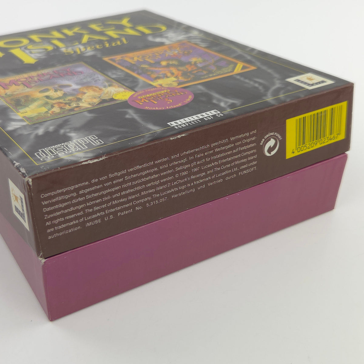 PC Spiel – Monkey Island Special Eurobox Big Box OVP