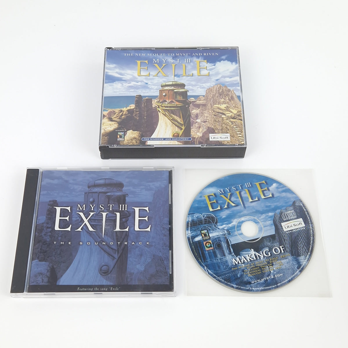 PC Spiel – Myst III Exile Collectors Edition OVP PAL
