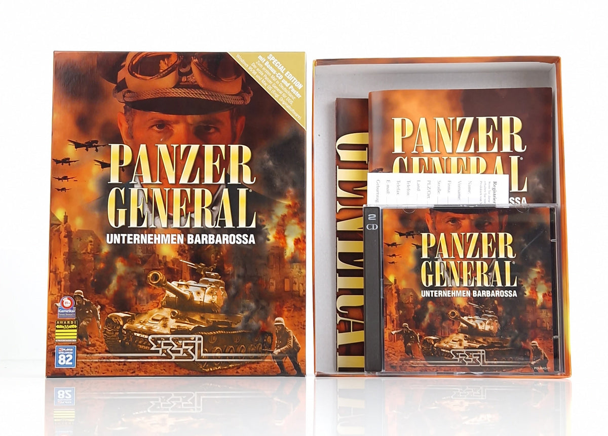 PC Spiel – Panzer General Unternehmen Barbarossa Big Box OVP