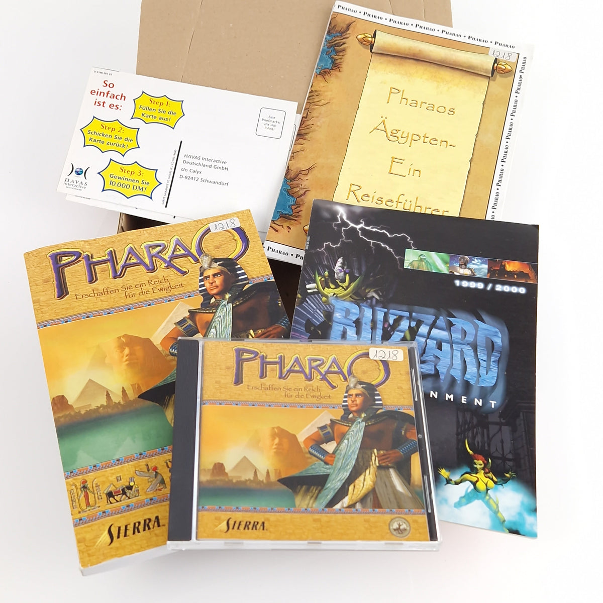 PC Spiel – Pharao Erschaffe Big Box OVP CD-ROM