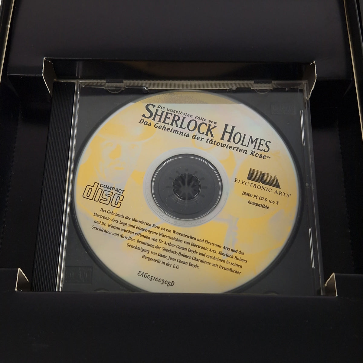 PC Spiel – Sherlock Holmes Case of the Rose Tattoo OVP PAL
