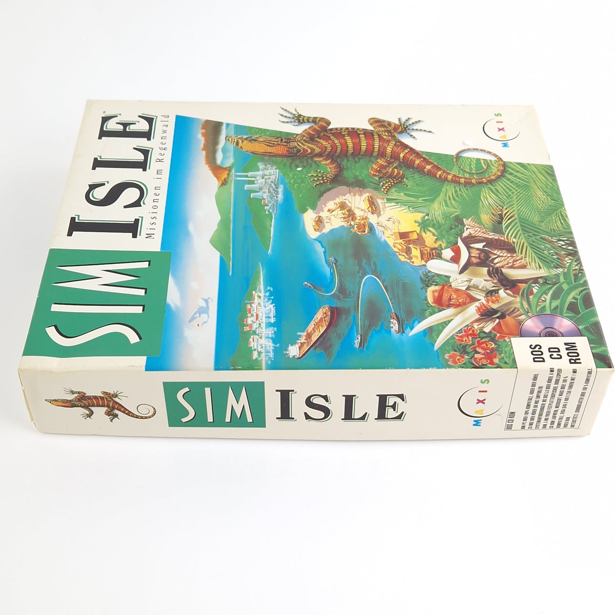 PC Spiel – Sim Isle Missionen Big Box OVP PAL