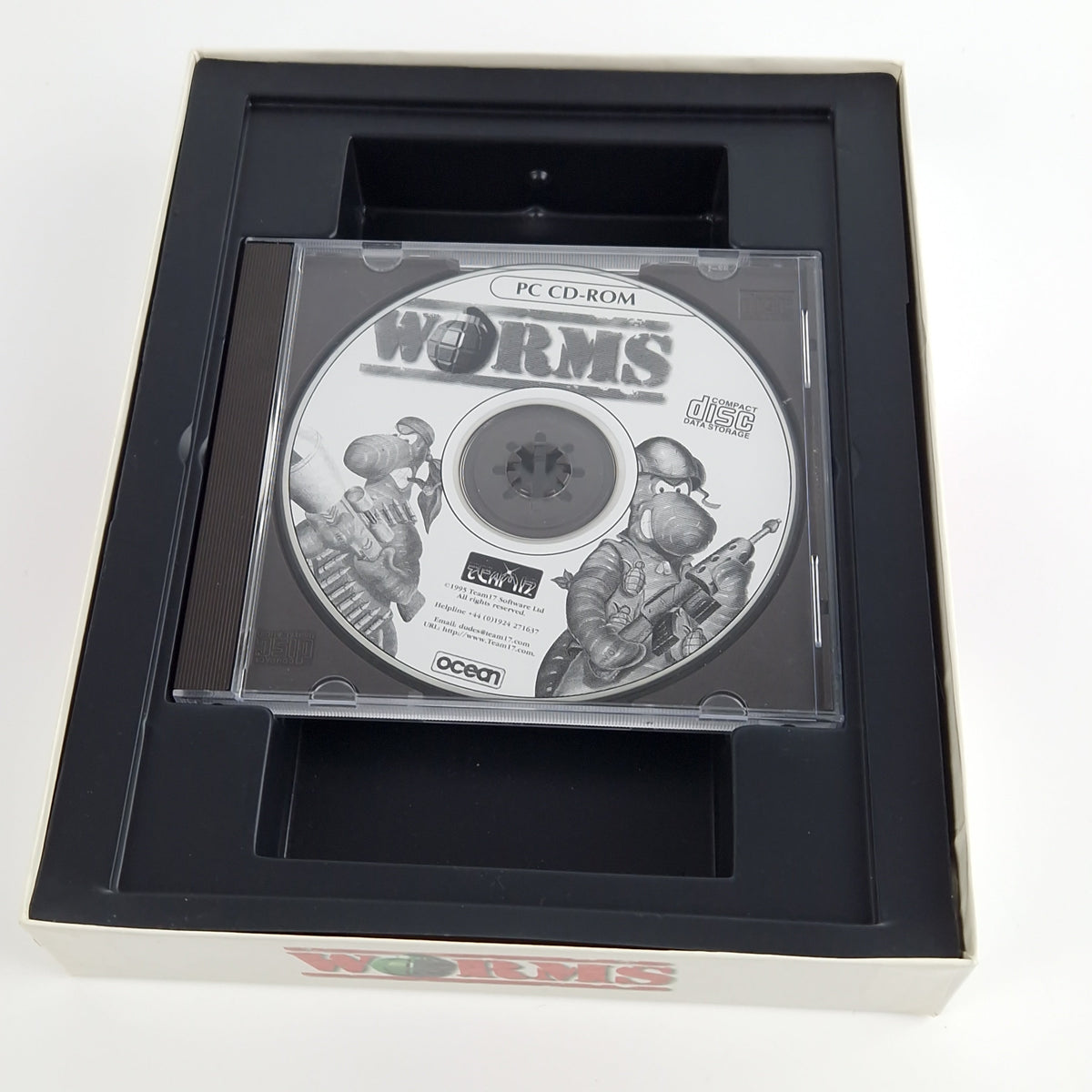 PC Spiel – Worms Big Box OVP Eurobox PAL