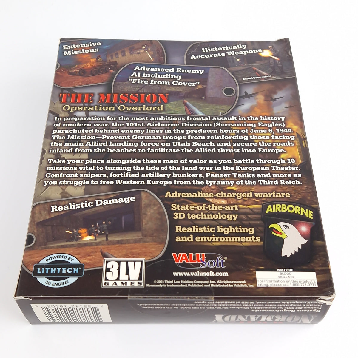 PC Spiel – WW II Normandy Big Box OVP NTSC USA Neu