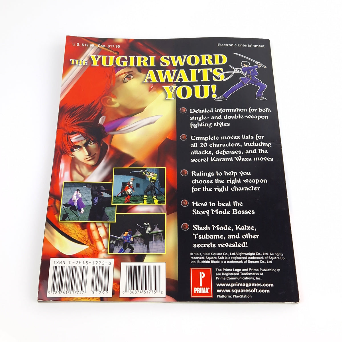 Playstation 1 Spiel – Bushido Blade 2 USA OVP Strategy Guide