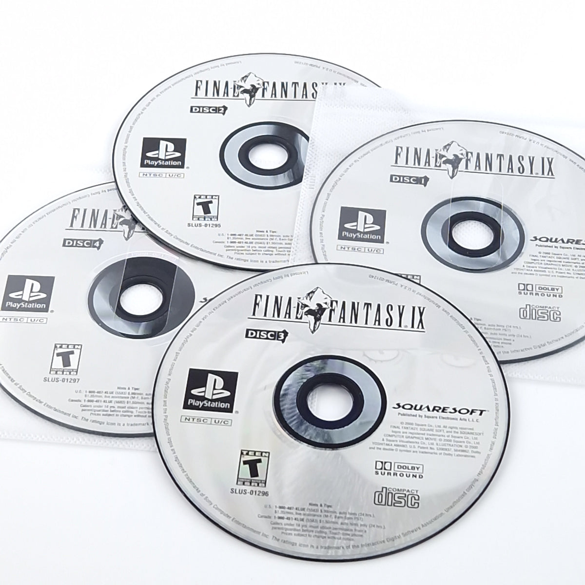 PlayStation 1 Spiel – Final Fantasy IX (NTSC-U/C)