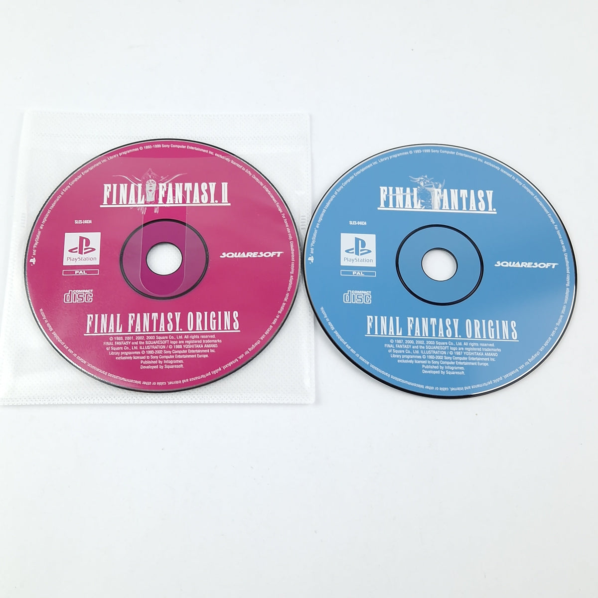 Playstation 1 Spiel – Final Fantasy Origins mit Anleitung PS1