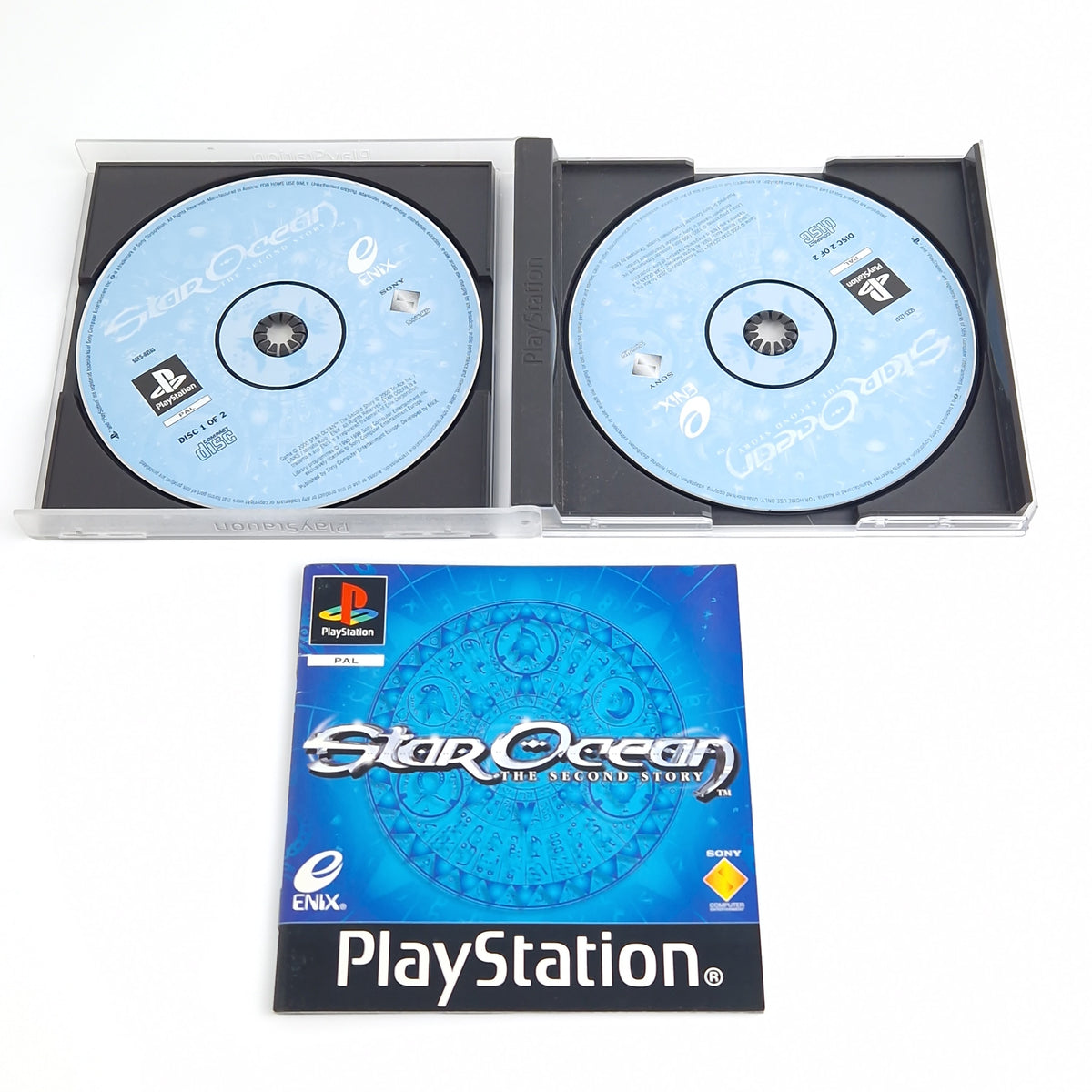 Playstation 1 Spiel – Star Ocean mit Guide (PS1 OVP)