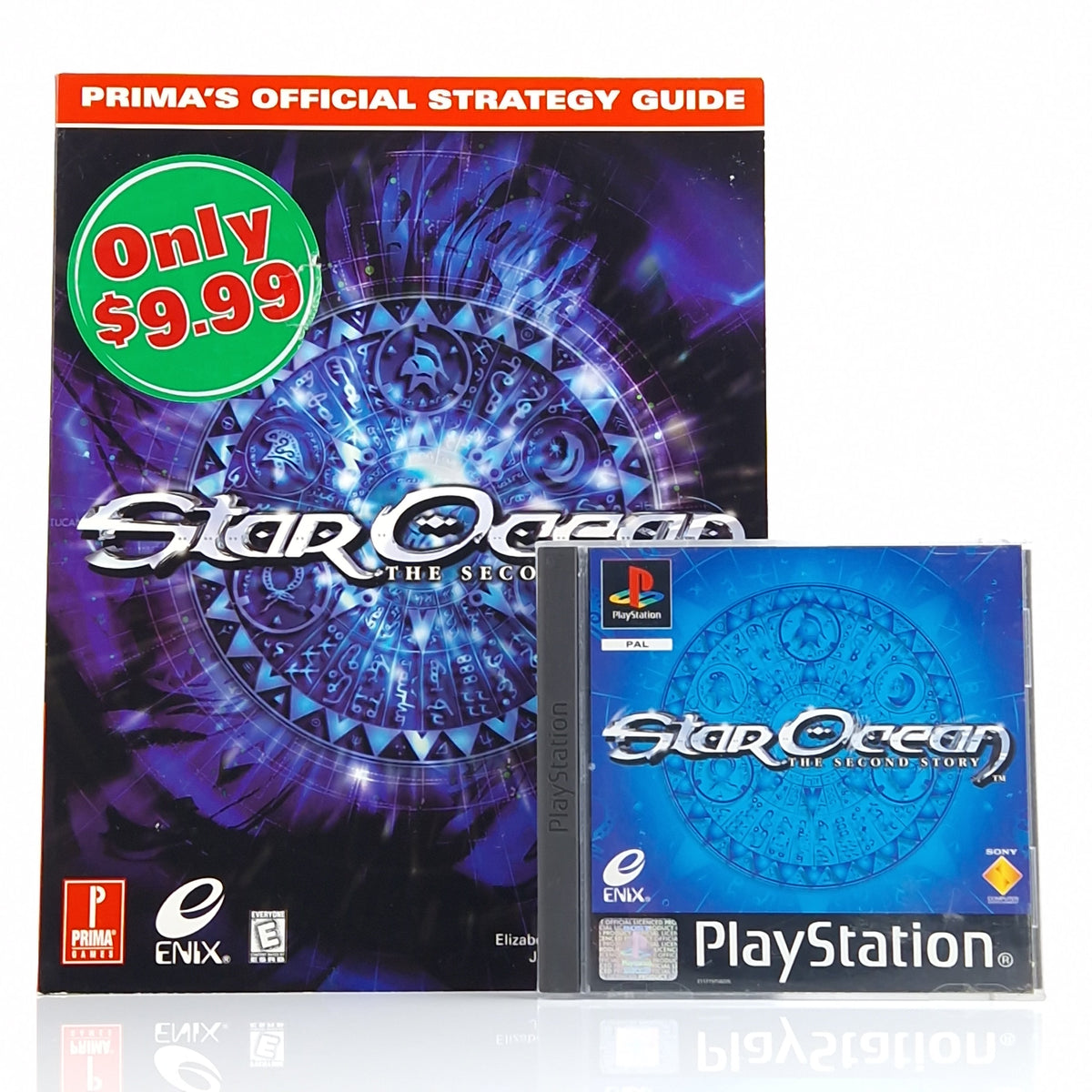 Playstation 1 Spiel – Star Ocean mit Guide (PS1 OVP)