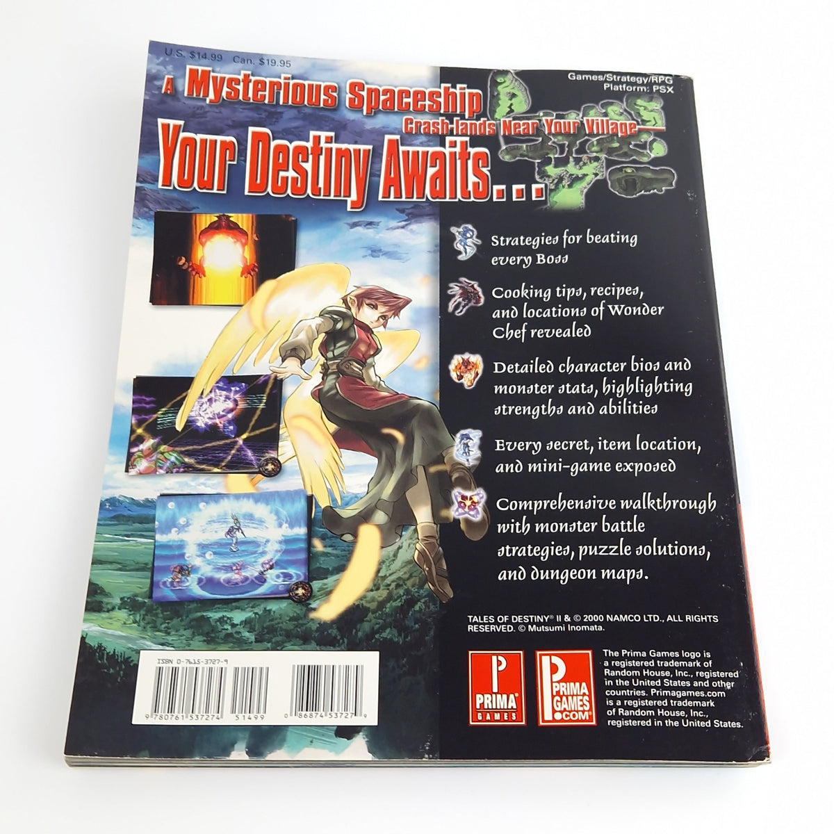 Playstation 1 Spiel – Tales of Destiny II NTSC USA neuwertig