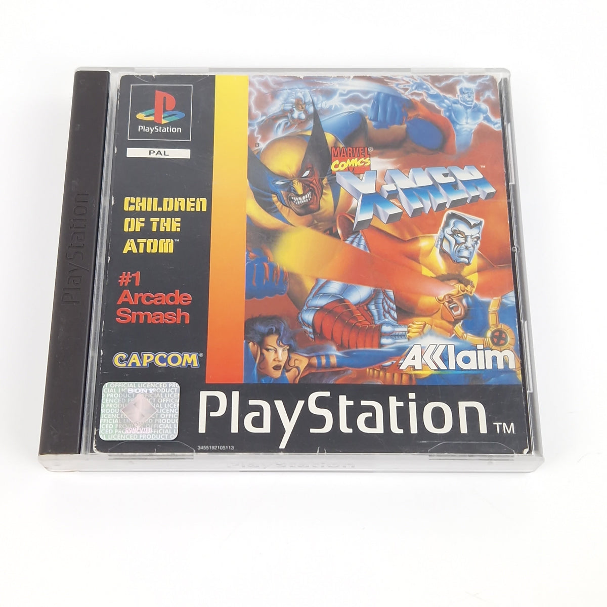 Playstation 1 Spiel – X-Men Children of the Atom (PAL OVP)